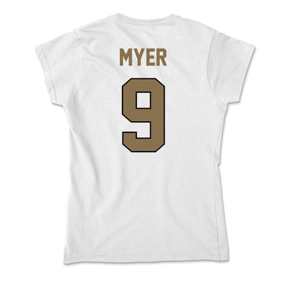 Bryant - NCAA Football : Brennan Myer - Soft Style Women’s T-Shirt-1