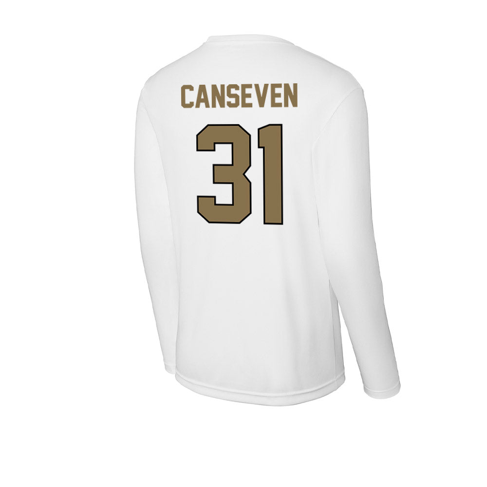 Bryant - NCAA Women's Soccer : Emily Canseven - Activewear Long Sleeve T-Shirt-1