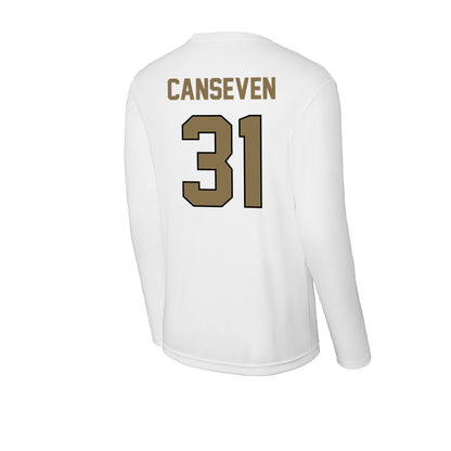 Bryant - NCAA Women's Soccer : Emily Canseven - Activewear Long Sleeve T-Shirt-1