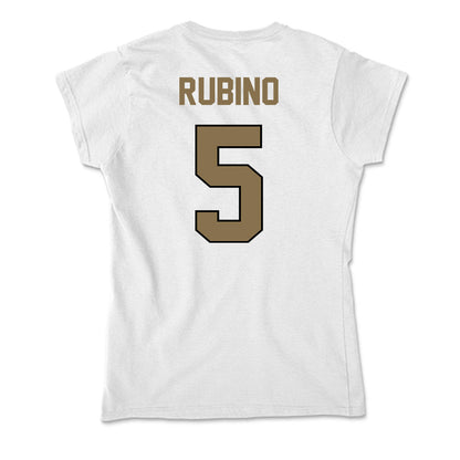Bryant - NCAA Women's Basketball : Mimi Rubino - Soft Style Women’s T-Shirt-1