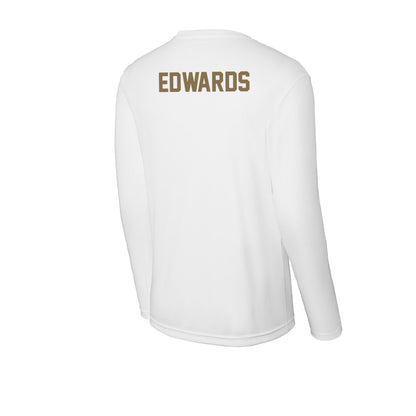 Bryant - NCAA Men's Track & Field : Kendrick Edwards - Activewear Long Sleeve T-Shirt-1