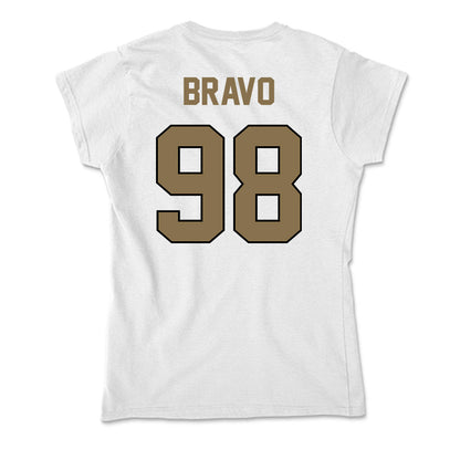 Bryant - NCAA Football : Gustavo Bravo - Soft Style Women’s T-Shirt-1