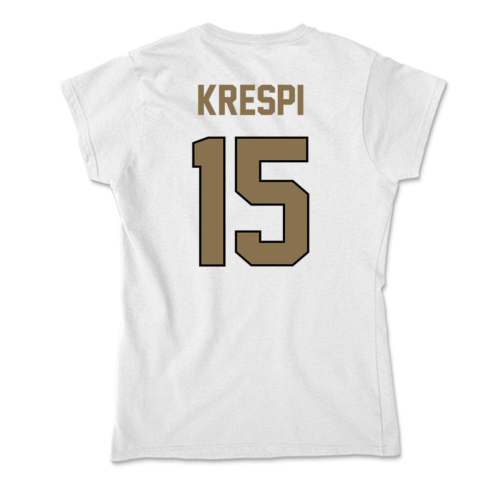Bryant - NCAA Men's Soccer : Ilay Krespi - Soft Style Women’s T-Shirt-1