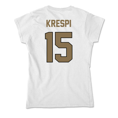 Bryant - NCAA Men's Soccer : Ilay Krespi - Soft Style Women’s T-Shirt-1