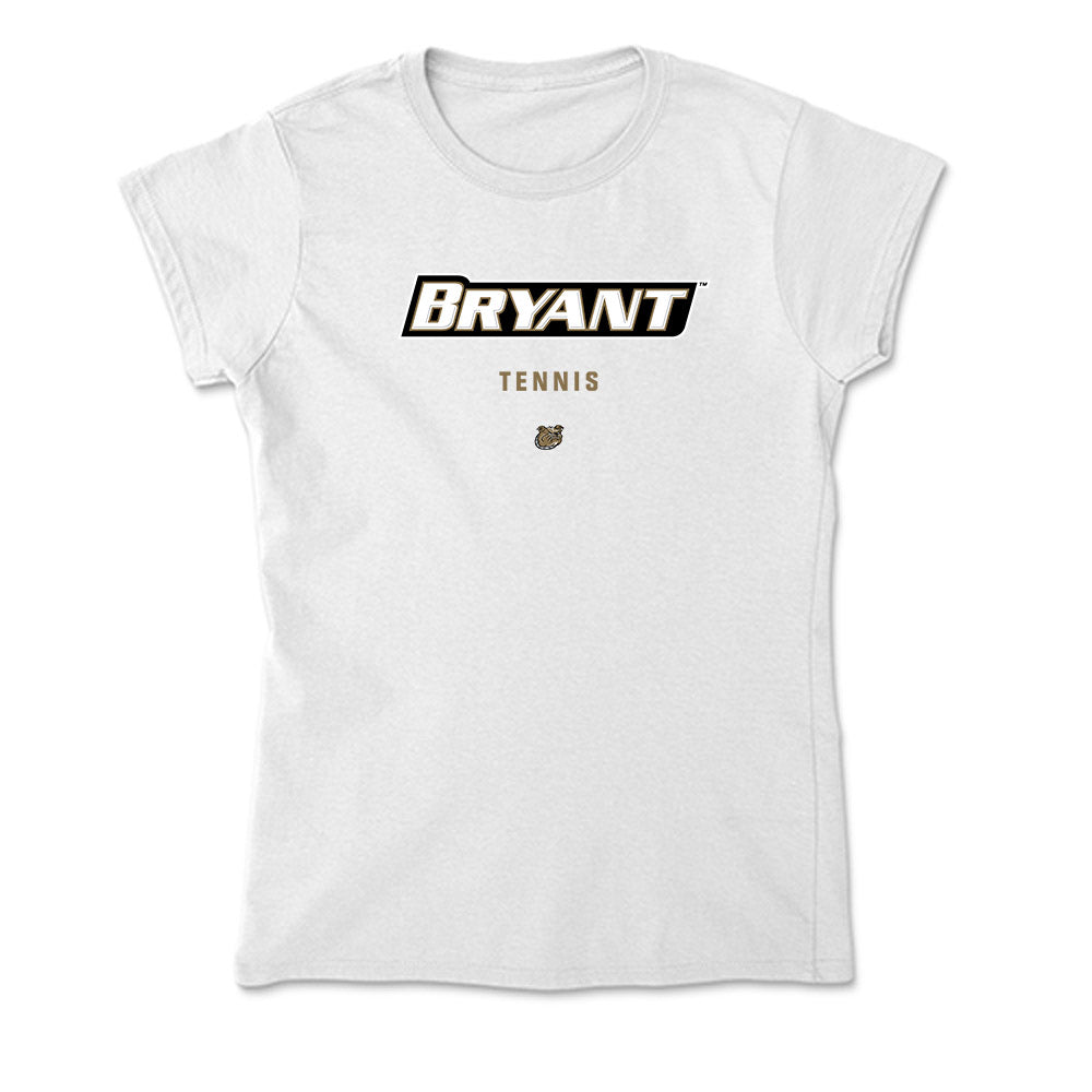 Bryant - NCAA Men's Tennis : Daniel Baquero - Soft Style Women’s T-Shirt-0