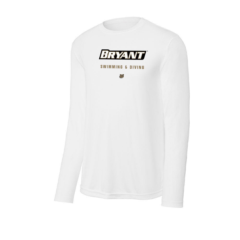 Bryant - NCAA Women's Swimming & Diving : Amanda Witkus - Activewear Long Sleeve T-Shirt-0