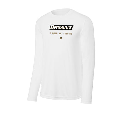 Bryant - NCAA Women's Swimming & Diving : Amanda Witkus - Activewear Long Sleeve T-Shirt-0