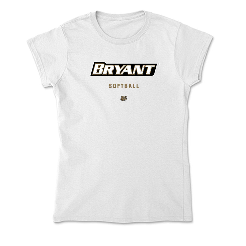 Bryant - NCAA Softball : Carley Genzer - Soft Style Women’s T-Shirt-0