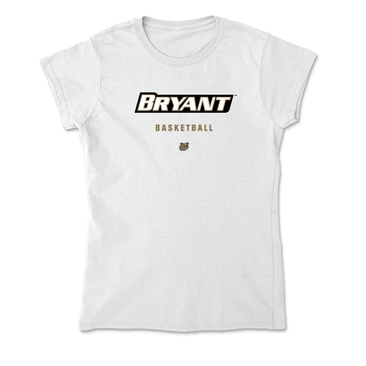 Bryant - NCAA Men's Basketball : Michael DeOrsey - Soft Style Women’s T-Shirt-0