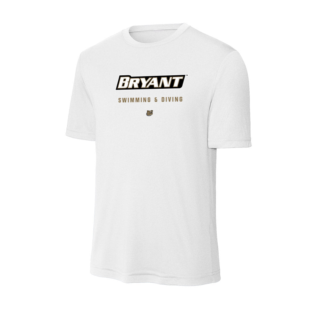 Bryant - NCAA Women's Swimming & Diving : Colleen Sisk - Activewear T-Shirt-0