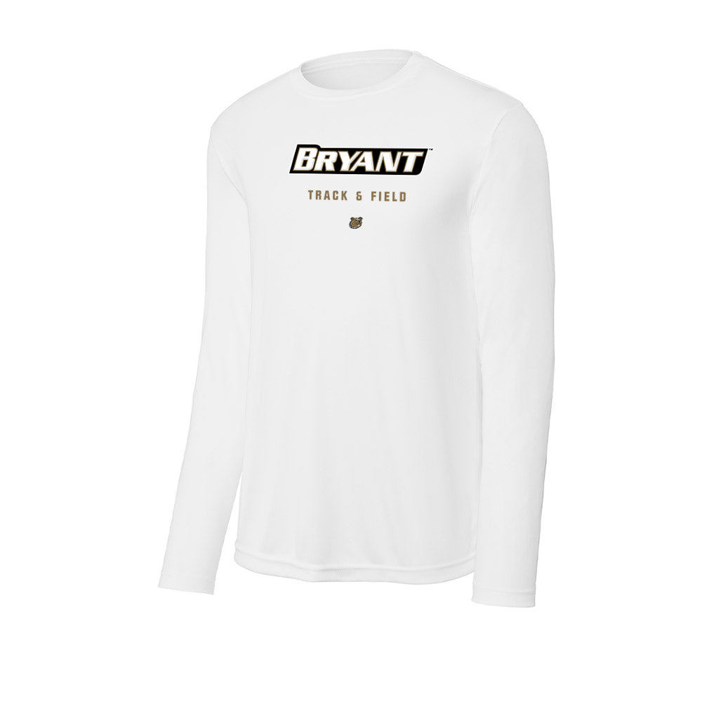 Bryant - NCAA Men's Track & Field : Kendrick Edwards - Activewear Long Sleeve T-Shirt-0