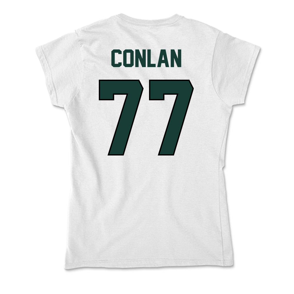 Lake Erie College - NCAA Men's Lacrosse : Gavin Conlan - Soft Style Women’s T-Shirt-1