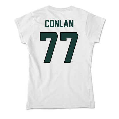 Lake Erie College - NCAA Men's Lacrosse : Gavin Conlan - Soft Style Women’s T-Shirt-1