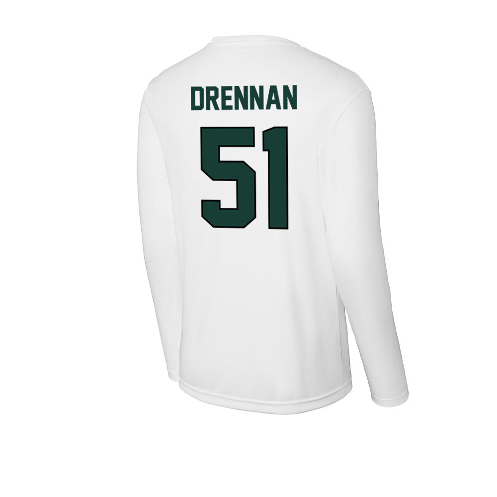 Lake Erie College - NCAA Football : Landon Drennan - Activewear Long Sleeve T-Shirt-1