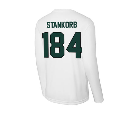 Lake Erie College - NCAA Wrestling : Marky Stankorb - Activewear Long Sleeve T-Shirt-1