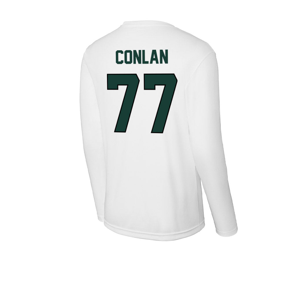 Lake Erie College - NCAA Men's Lacrosse : Gavin Conlan - Activewear Long Sleeve T-Shirt-1