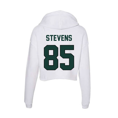 Lake Erie College - NCAA Men's Lacrosse : James Stevens - Women's Crop Fleece Hoodie-1