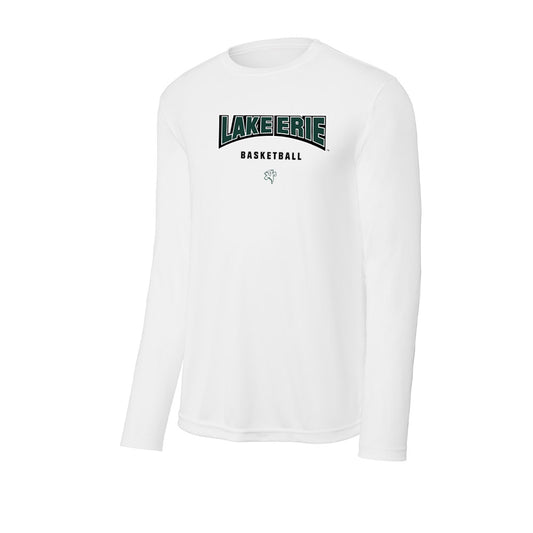 Lake Erie College - NCAA Men's Basketball : Alanas Castillo - Activewear Long Sleeve T-Shirt-0