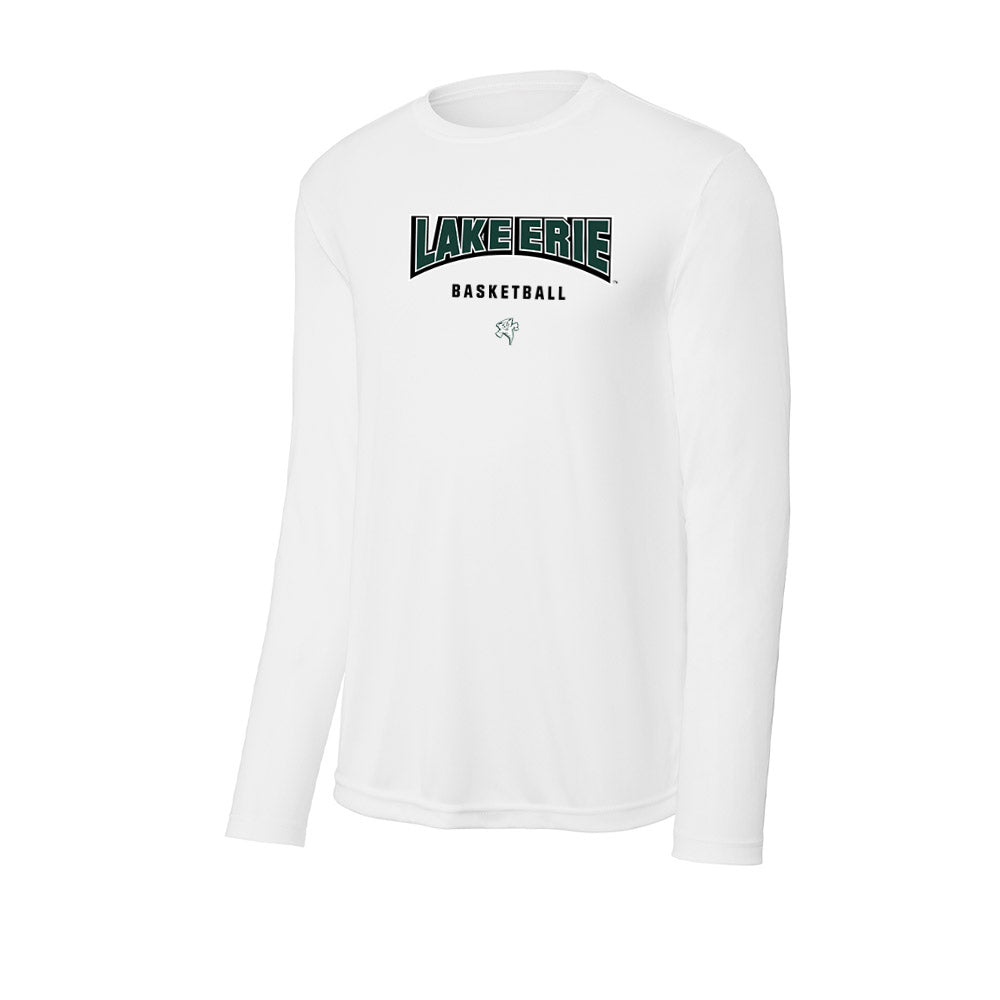 Lake Erie College - NCAA Men's Basketball : Riley Cervenka - Activewear Long Sleeve T-Shirt-0