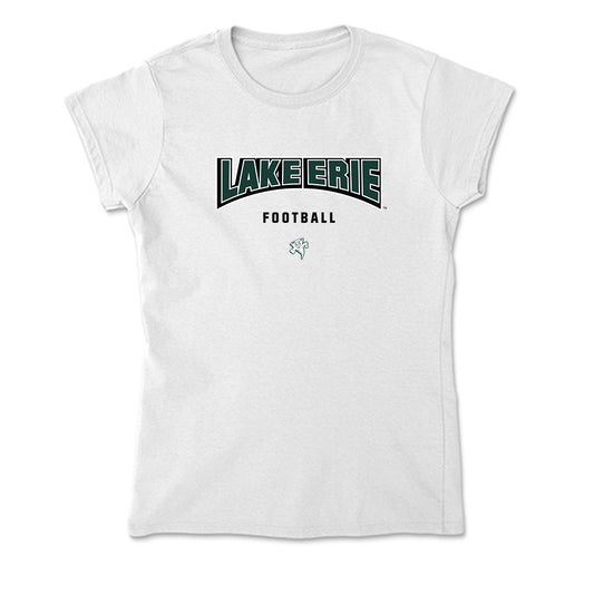 Lake Erie College - NCAA Football : Tyler Hale - Soft Style Women’s T-Shirt-0