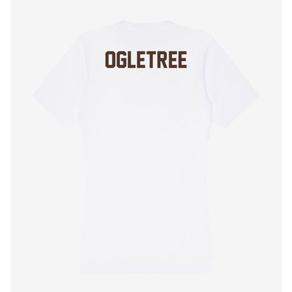 St. Bonaventure - NCAA Men's Track & Field : Cam Ogletree - Women's V-Neck T-Shirt-1