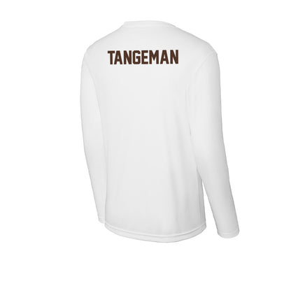 St. Bonaventure - NCAA Men's Swimming & Diving : Cole Tangeman - Activewear Long Sleeve T-Shirt-1