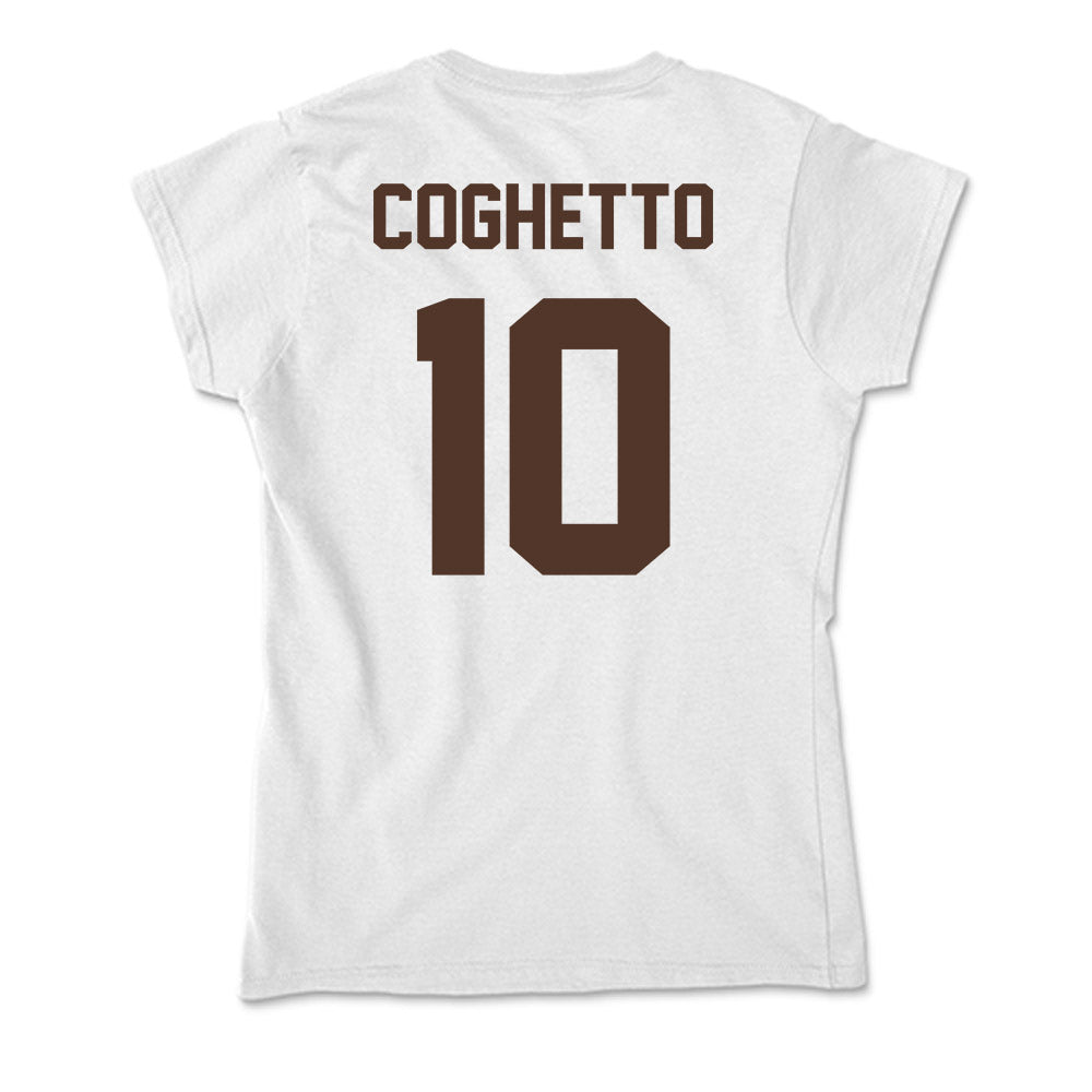 St. Bonaventure - NCAA Women's Soccer : Giovanna Coghetto - Soft Style Women’s T-Shirt-1