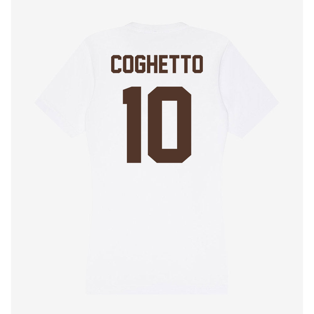 St. Bonaventure - NCAA Women's Soccer : Giovanna Coghetto - Women's V-Neck T-Shirt-1