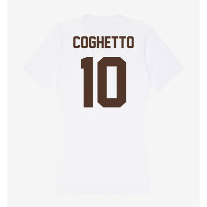 St. Bonaventure - NCAA Women's Soccer : Giovanna Coghetto - Women's V-Neck T-Shirt-1