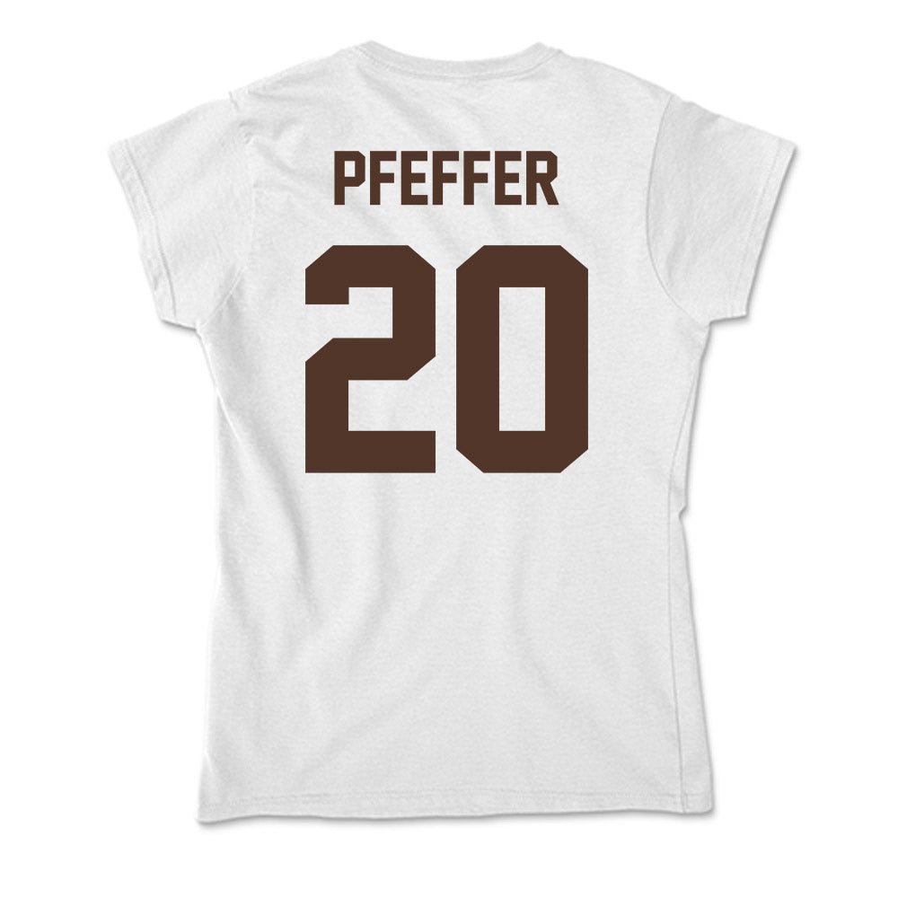 St. Bonaventure - NCAA Women's Lacrosse : Kylie Pfeffer - Soft Style Women’s T-Shirt-1