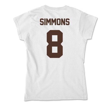 St. Bonaventure - NCAA Men's Basketball : Buddy Simmons - Soft Style Women’s T-Shirt-1