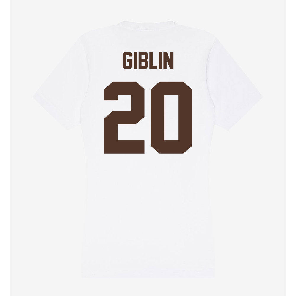 St. Bonaventure - NCAA Baseball : Eamon Giblin - Women's V-Neck T-Shirt-1