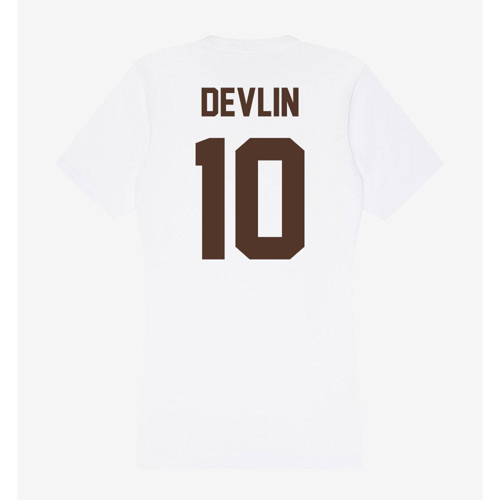 St. Bonaventure - NCAA Women's Lacrosse : Riley Devlin - Women's V-Neck T-Shirt-1