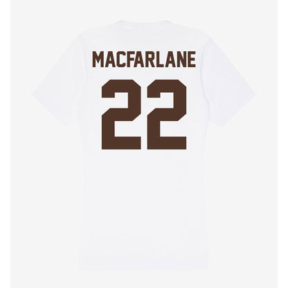 St. Bonaventure - NCAA Men's Soccer : Kyle Macfarlane - Women's V-Neck T-Shirt-1