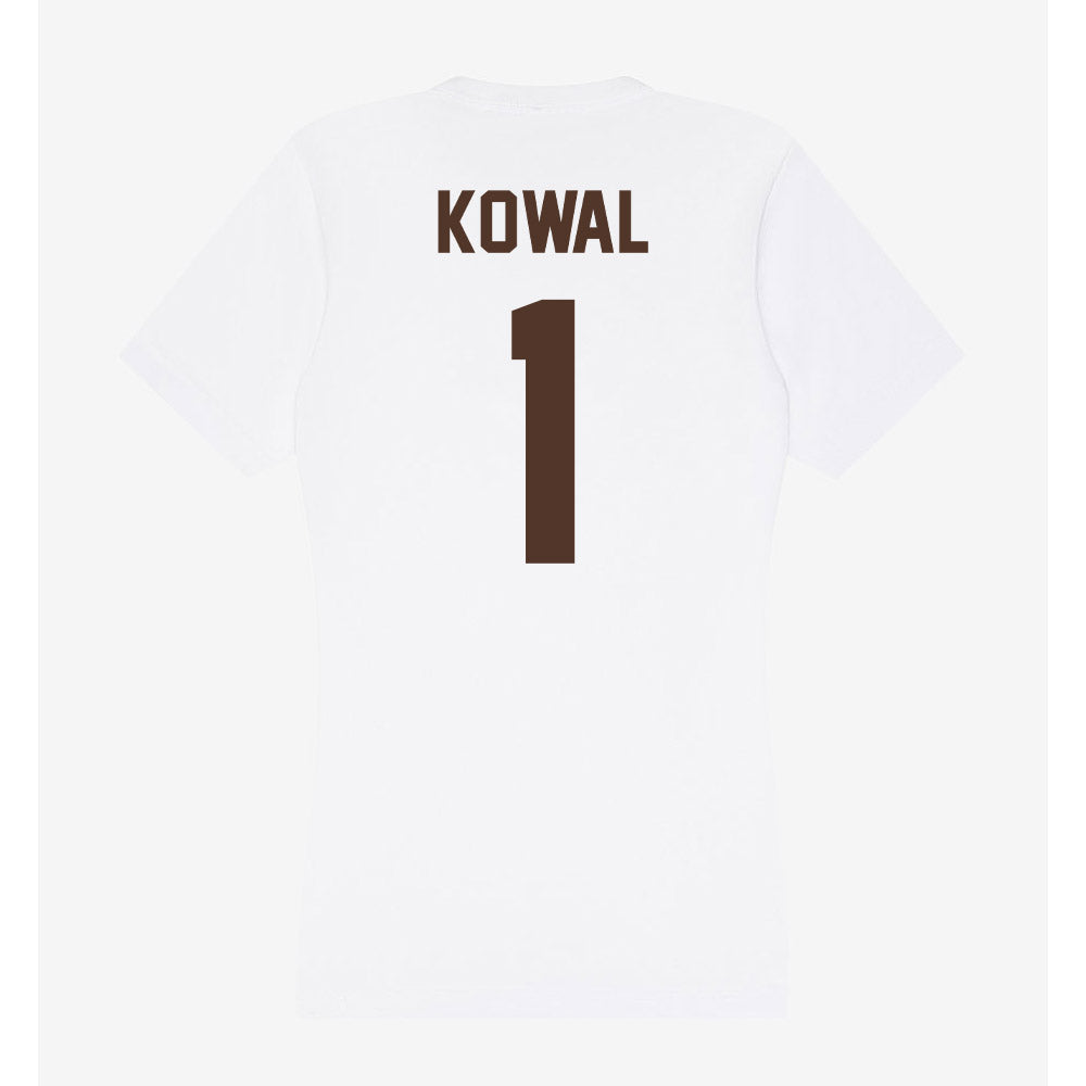 St. Bonaventure - NCAA Men's Lacrosse : Simon Kowal - Women's V-Neck T-Shirt-1