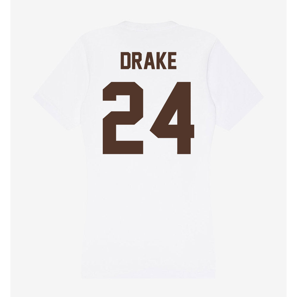 St. Bonaventure - NCAA Women's Basketball : Laycee Drake - Women's V-Neck T-Shirt-1