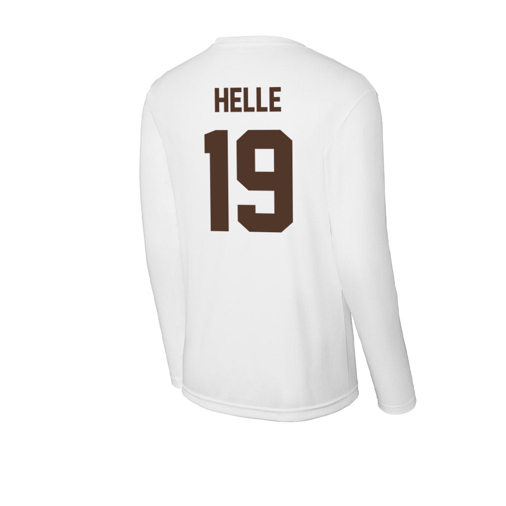 St. Bonaventure - NCAA Men's Soccer : Daniel Helle - Activewear Long Sleeve T-Shirt-1