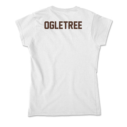 St. Bonaventure - NCAA Men's Track & Field : Cam Ogletree - Soft Style Women’s T-Shirt-1