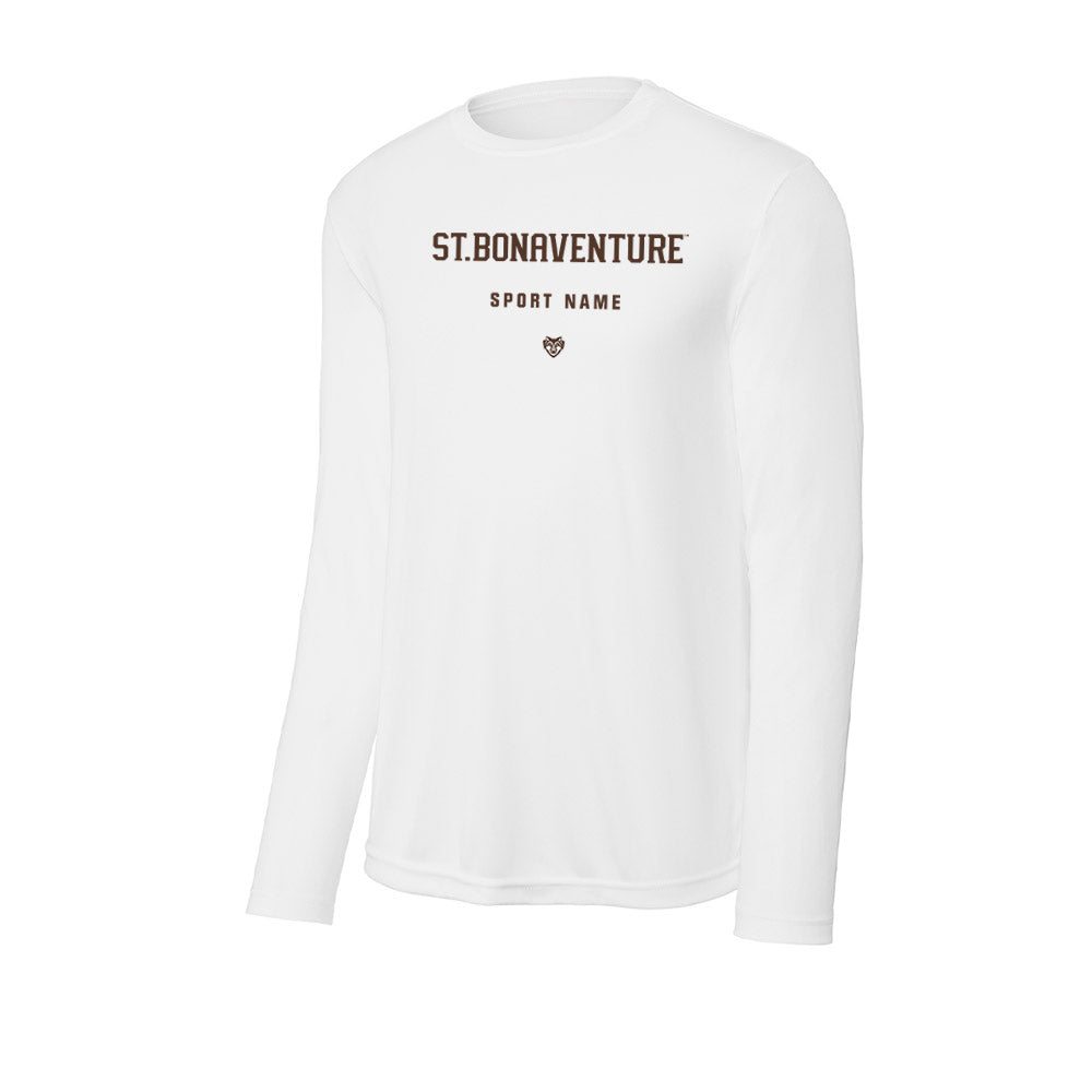 St. Bonaventure - NCAA Women's Basketball : Elyse MacDonough - Activewear Long Sleeve T-Shirt-0