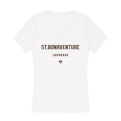 St. Bonaventure - NCAA Women's Lacrosse : Riley Devlin - Women's V-Neck T-Shirt-0
