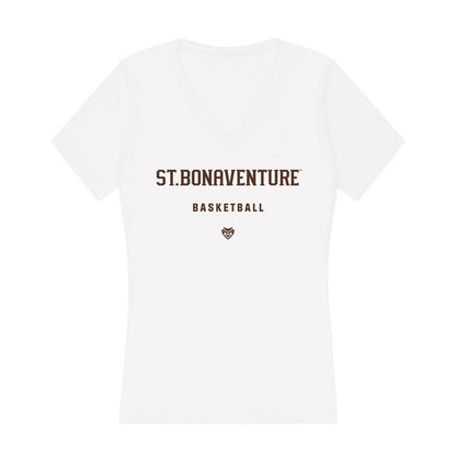 St. Bonaventure - NCAA Women's Basketball : Iva Corluka - Women's V-Neck T-Shirt-0
