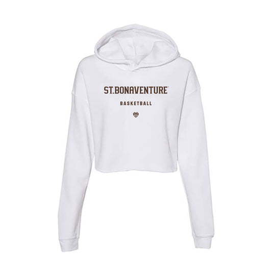 St. Bonaventure - NCAA Women's Basketball : Mallory Heise - Women's Crop Fleece Hoodie-0