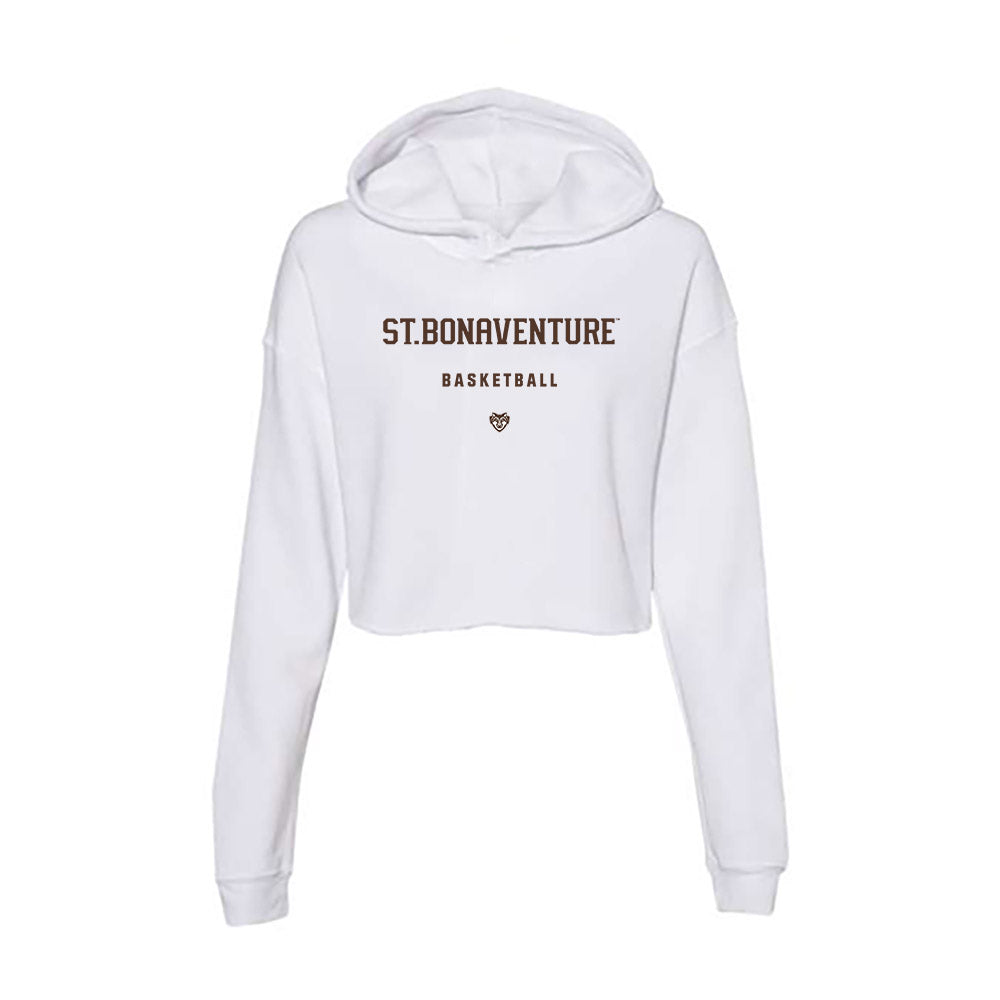 St. Bonaventure - NCAA Women's Basketball : Laycee Drake - Women's Crop Fleece Hoodie-0