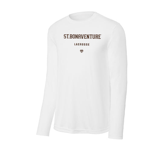 St. Bonaventure - NCAA Men's Lacrosse : Kaeden Burger - Activewear Long Sleeve T-Shirt-0