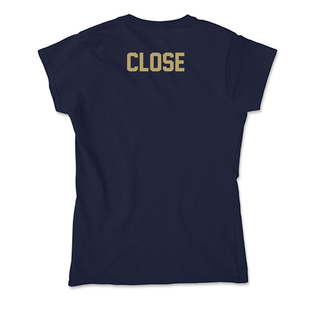 UC Davis - NCAA Equestrian : Sabine Close - Soft Style Women’s T-Shirt-1
