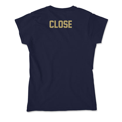 UC Davis - NCAA Equestrian : Sabine Close - Soft Style Women’s T-Shirt-1