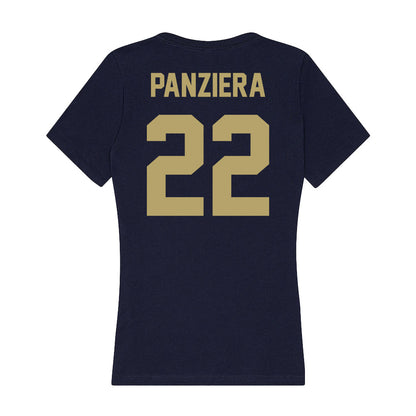 UC Davis - NCAA Softball : Marley Panziera - Women's V-Neck T-Shirt-1