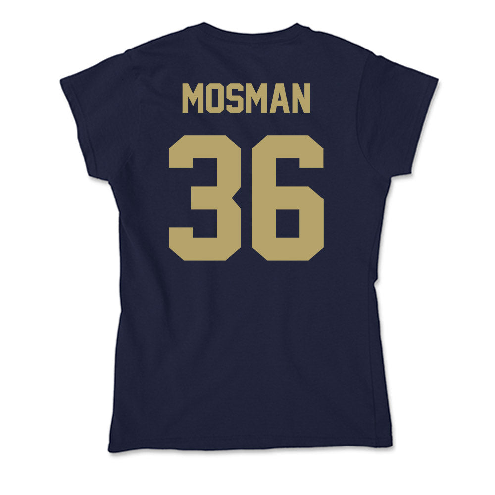 UC Davis - NCAA Baseball : Logan Mosman - Soft Style Women’s T-Shirt-1
