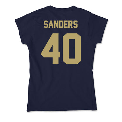 UC Davis - NCAA Football : Isaiah Sanders - Soft Style Women’s T-Shirt-1