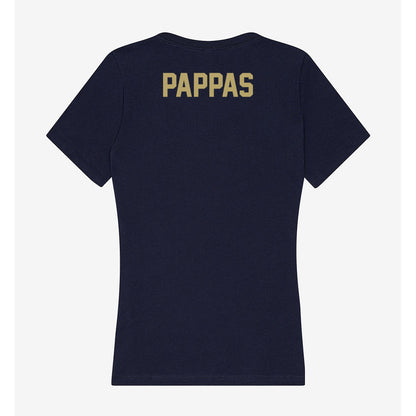 UC Davis - NCAA Women's Gymnastics : Selena Pappas - Women's V-Neck T-Shirt-1